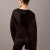 Monogramlı Polar Fermuarlı Kapüşonlu Sweatshirt Monogramlı Polar Fermuarlı Kapüşonlu Sweatshirt