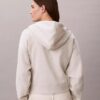 Monogramlı Polar Fermuarlı Kapüşonlu Sweatshirt Monogramlı Polar Fermuarlı Kapüşonlu Sweatshirt