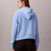 Monogramlı Polar Fermuarlı Kapüşonlu Sweatshirt Monogramlı Polar Fermuarlı Kapüşonlu Sweatshirt