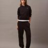 Monogramlı Polar Jogger Pantolon Monogramlı Polar Jogger Pantolon