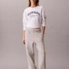 Monogramlı Polar Jogger Pantolon