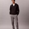 Monogramlı Polar Jogger Pantolon