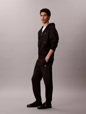Monogramlı Polar Jogger Pantolon Monogramlı Polar Jogger Pantolon