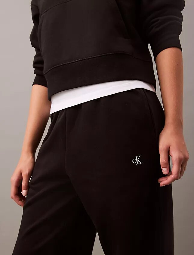 Monogramlı Polar Jogger Pantolon Monogramlı Polar Jogger Pantolon