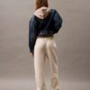 Monogramlı Polar Jogger Pantolon