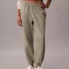 Monogramlı Polar Jogger Pantolon