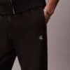 Monogramlı Polar Jogger Pantolon