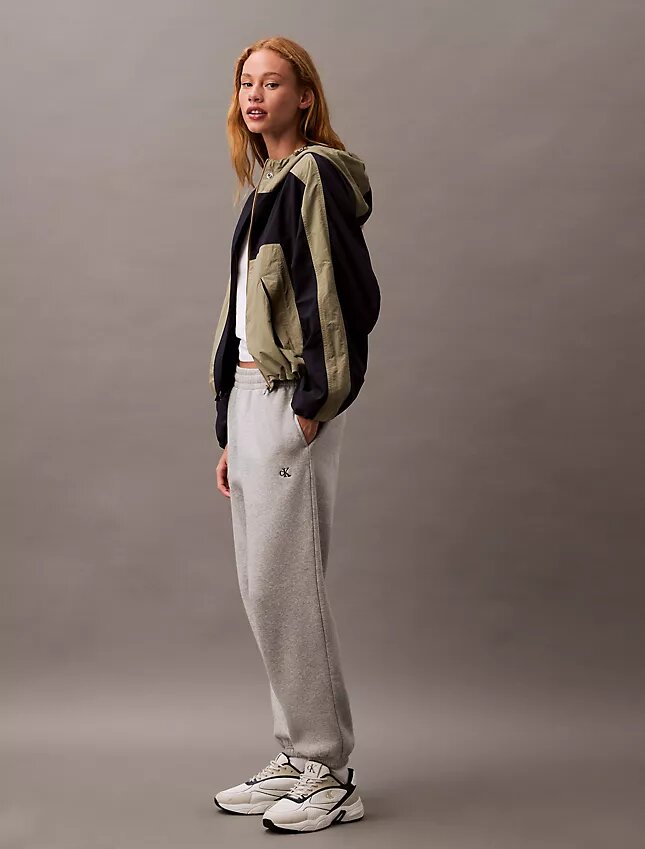 Monogramlı Polar Jogger Pantolon Monogramlı Polar Jogger Pantolon