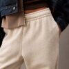 Monogramlı Polar Jogger Pantolon