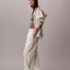 Monogramlı Polar Jogger Pantolon