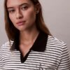 Monologo Çizgili Ribana Polo Tişört