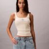 Monologo Çizgili Ribana Tank Top