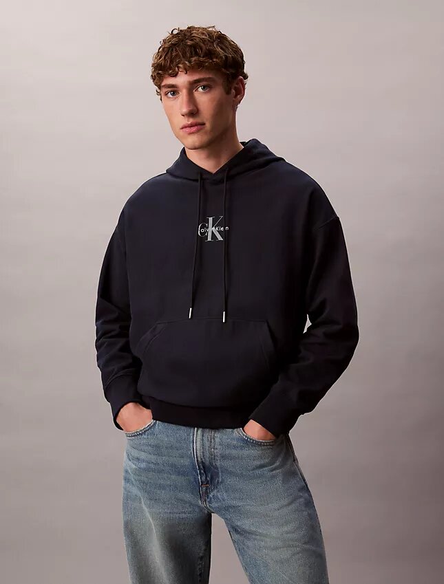 Monologo Premium Polar Kapüşonlu Sweatshirt Monologo Premium Polar Kapüşonlu Sweatshirt