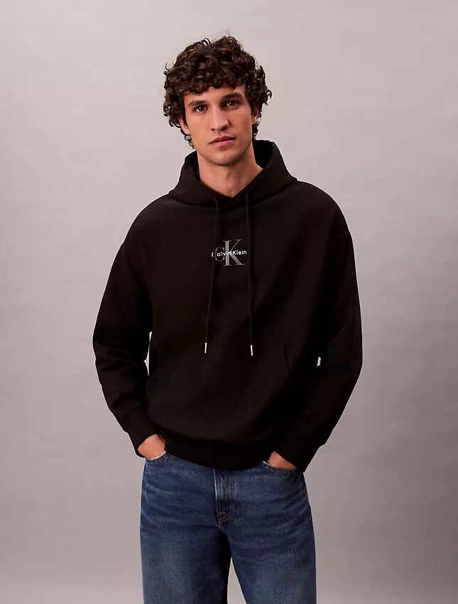 Monologo Premium Polar Kapüşonlu Sweatshirt Monologo Premium Polar Kapüşonlu Sweatshirt