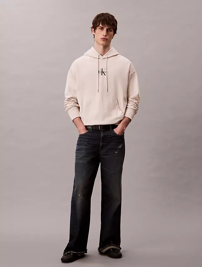 Monologo Premium Polar Kapüşonlu Sweatshirt Monologo Premium Polar Kapüşonlu Sweatshirt