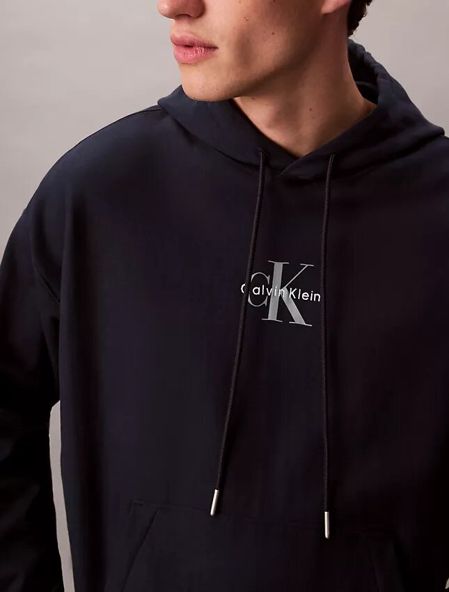 Monologo Premium Polar Kapüşonlu Sweatshirt Monologo Premium Polar Kapüşonlu Sweatshirt