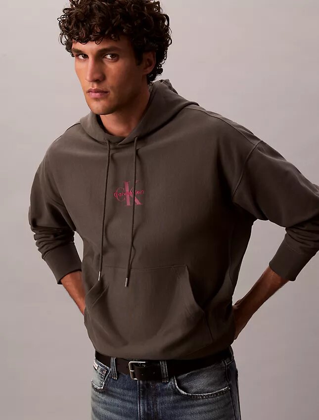 Monologo Premium Polar Kapüşonlu Sweatshirt Monologo Premium Polar Kapüşonlu Sweatshirt