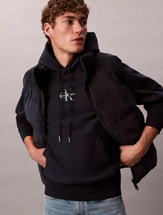 Monologo Premium Polar Kapüşonlu Sweatshirt Monologo Premium Polar Kapüşonlu Sweatshirt