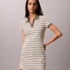 Monologo Rib Stripe Mini Elbiseler Monologo Rib Stripe Mini Elbiseler