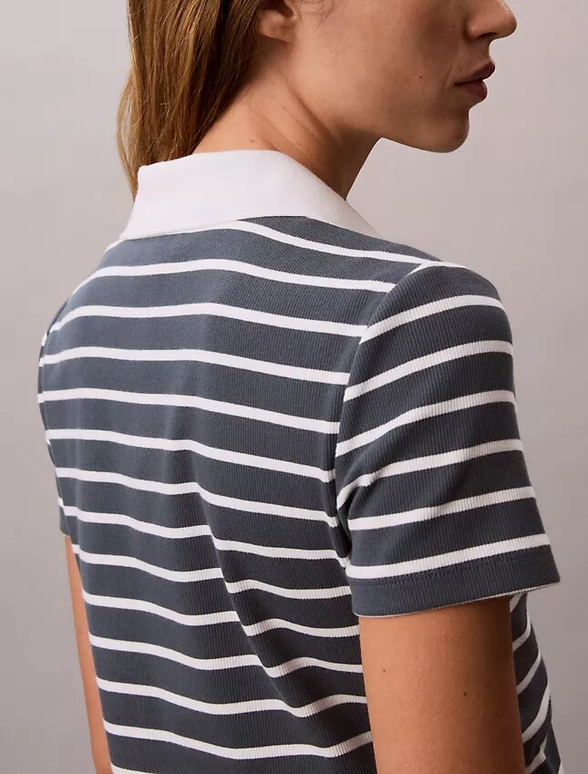 Monologo Rib Stripe Mini Elbiseler Monologo Rib Stripe Mini Elbiseler