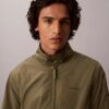 Naylon Izgaralı Bomber Ceket