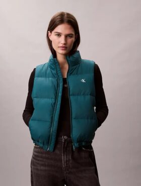 Naylon Monogram Şişme Yelek