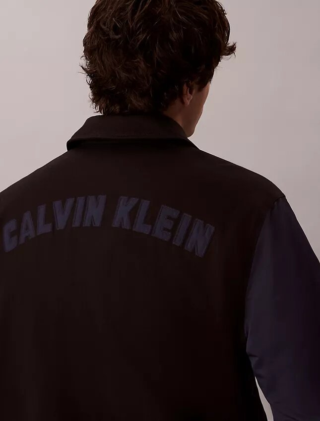 Naylon Pamuklu Varsity Bomber Ceket Naylon Pamuklu Varsity Bomber Ceket