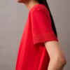 İnce Örme Mock Neck Tişört İnce Örme Mock Neck Tişört