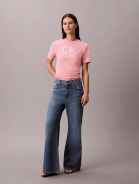 Nyc Monogram Grafik Klasik Tişört