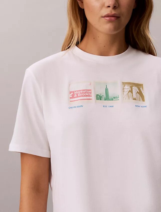 Nyc Photostrip Grafikli Bol Kesim Tişört Nyc Photostrip Grafikli Bol Kesim Tişört