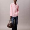 Oversized Pamuklu Poplin Düğmeli Gömlek Oversized Pamuklu Poplin Düğmeli Gömlek
