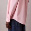 Oversized Pamuklu Poplin Düğmeli Gömlek Oversized Pamuklu Poplin Düğmeli Gömlek