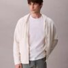 Pamuk Karışımlı Boucle Rahat Kapüşonlu Sweatshirt Pamuk Karışımlı Boucle Rahat Kapüşonlu Sweatshirt