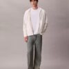 Pamuk Karışımlı Boucle Rahat Kapüşonlu Sweatshirt Pamuk Karışımlı Boucle Rahat Kapüşonlu Sweatshirt