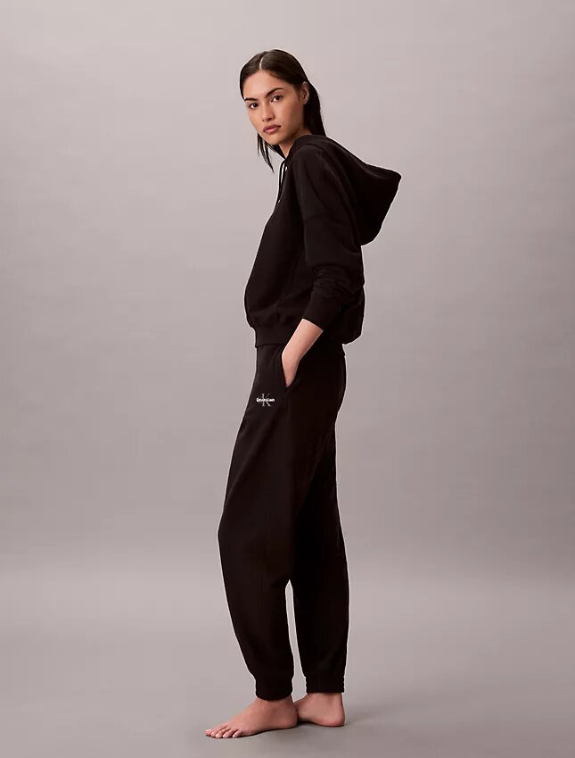 Pamuk Karışımlı Havlu Kumaş Jogger Pantolon Pamuk Karışımlı Havlu Kumaş Jogger Pantolon