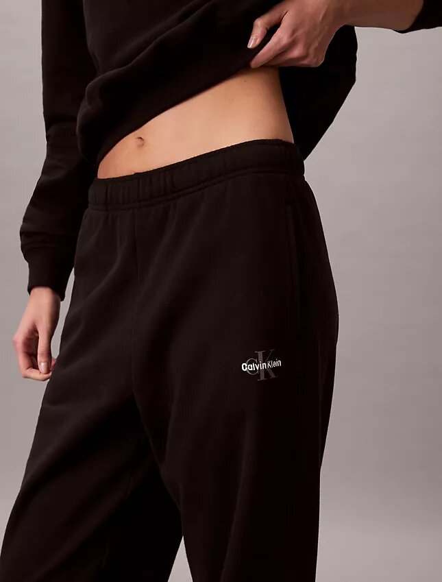Pamuk Karışımlı Havlu Kumaş Jogger Pantolon Pamuk Karışımlı Havlu Kumaş Jogger Pantolon