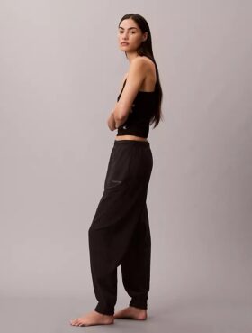 Pamuklu Havlu Karışımlı Uyku Jogger