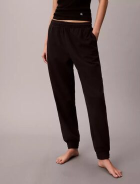 Pamuklu Havlu Karışımlı Uyku Jogger