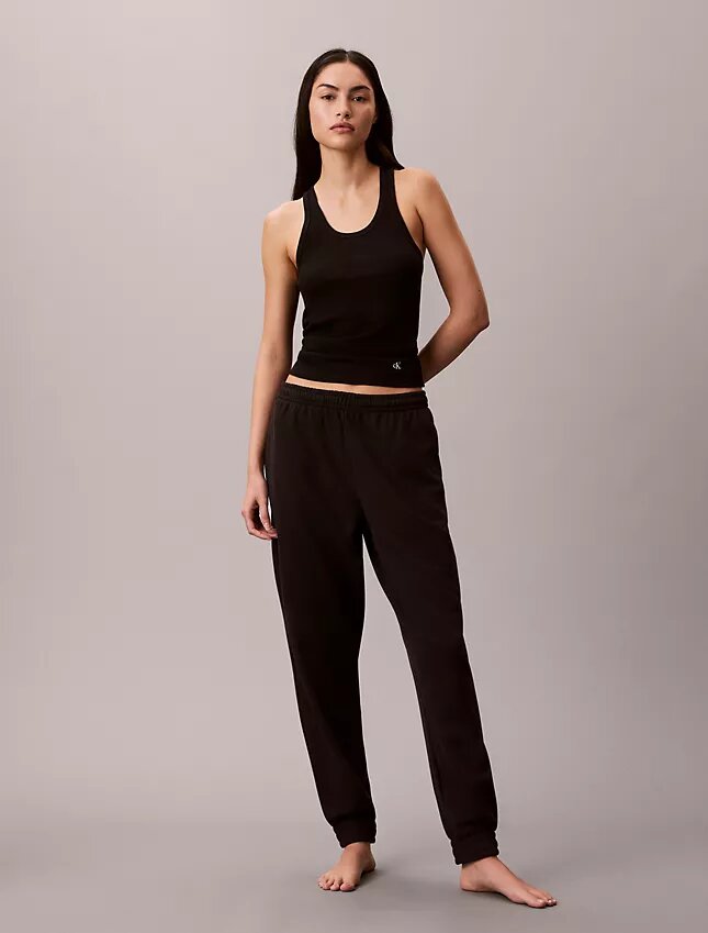 Pamuklu Havlu Karışımlı Uyku Jogger Pamuklu Havlu Karışımlı Uyku Jogger