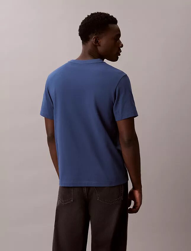 Pamuklu Jersey Cepli Rahat Tişört Pamuklu Jersey Cepli Rahat Tişört