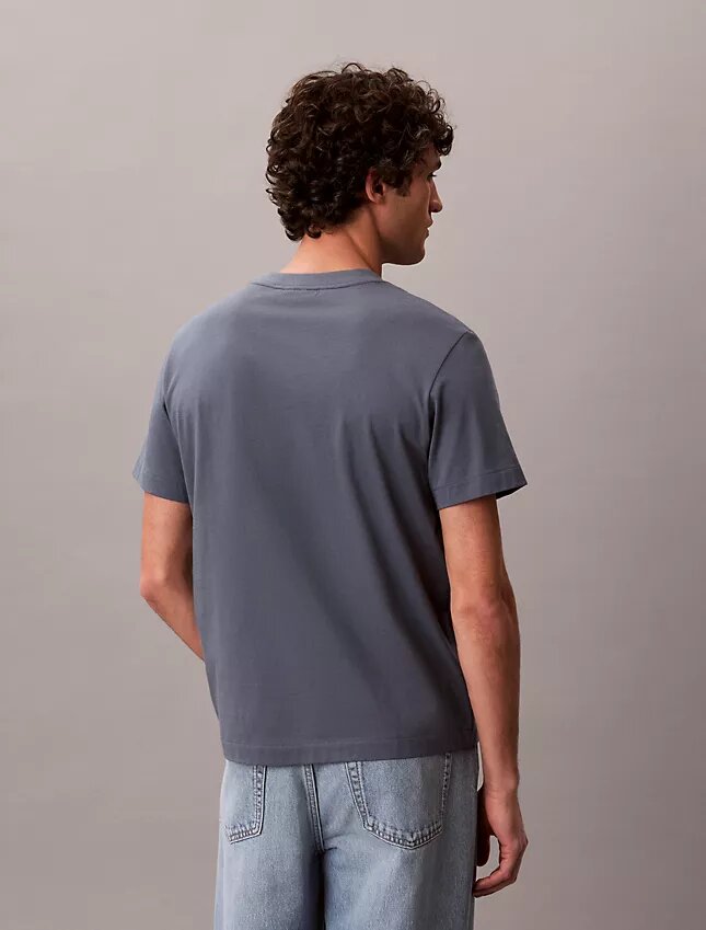 Pamuklu Jersey Cepli Rahat Tişört Pamuklu Jersey Cepli Rahat Tişört