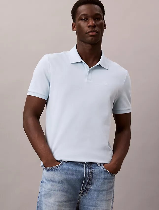 Pamuklu Pike Klasik Polo Gömlek Pamuklu Pike Klasik Polo Gömlek