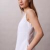 Pamuklu Poplin Kolsuz Midi Elbise Pamuklu Poplin Kolsuz Midi Elbise