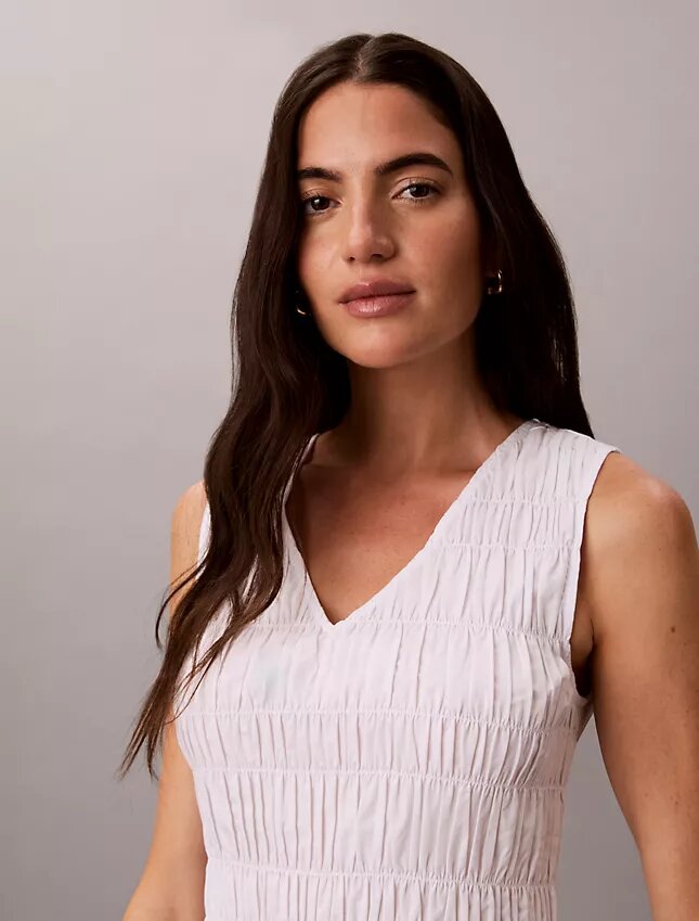 Pamuklu Poplin Midi Elbiseler Pamuklu Poplin Midi Elbiseler
