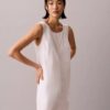 Pamuklu Poplin Mini Elbise