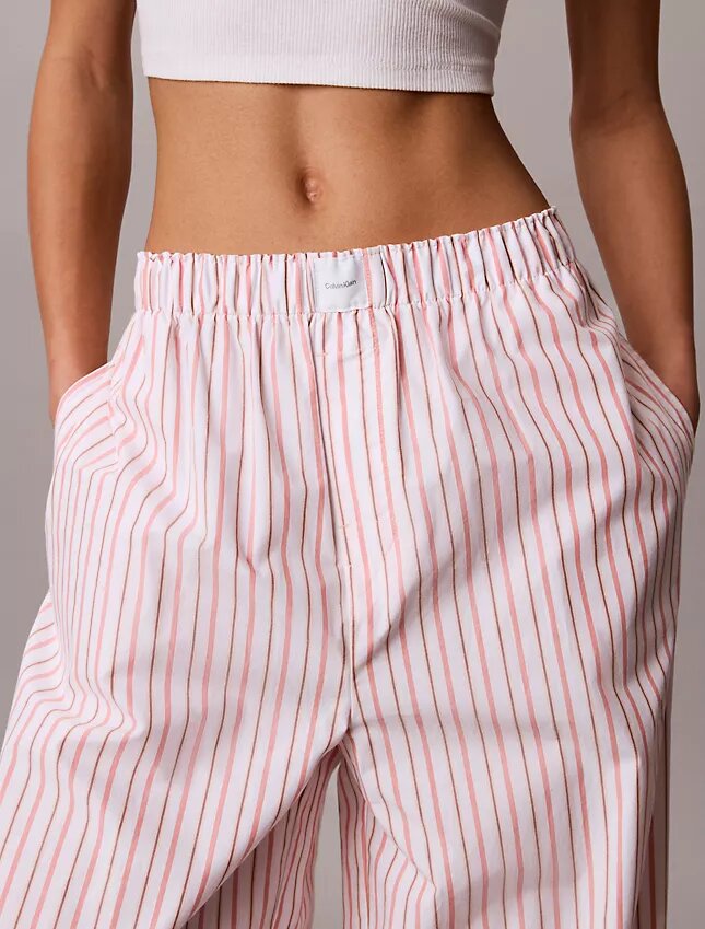 Pamuklu Poplin Pijama Pantolonu Pamuklu Poplin Pijama Pantolonu
