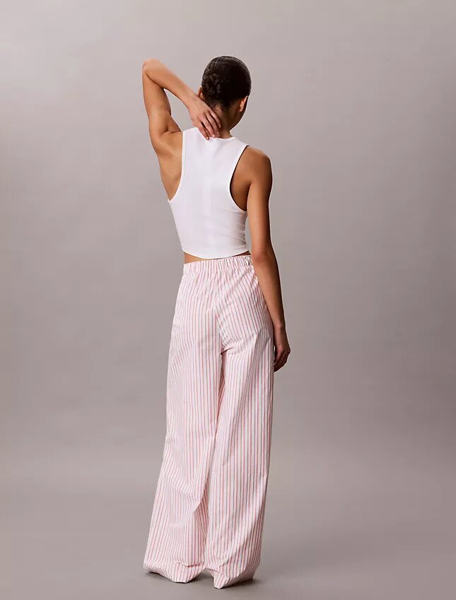 Pamuklu Poplin Pijama Pantolonu Pamuklu Poplin Pijama Pantolonu