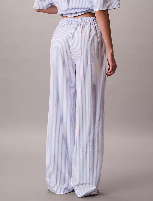 Pamuklu Poplin Pijama Pantolonu Pamuklu Poplin Pijama Pantolonu
