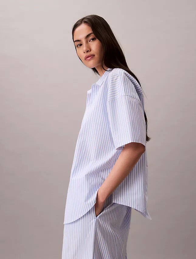 Pamuklu Poplin Pijama Pantolonu Pamuklu Poplin Pijama Pantolonu