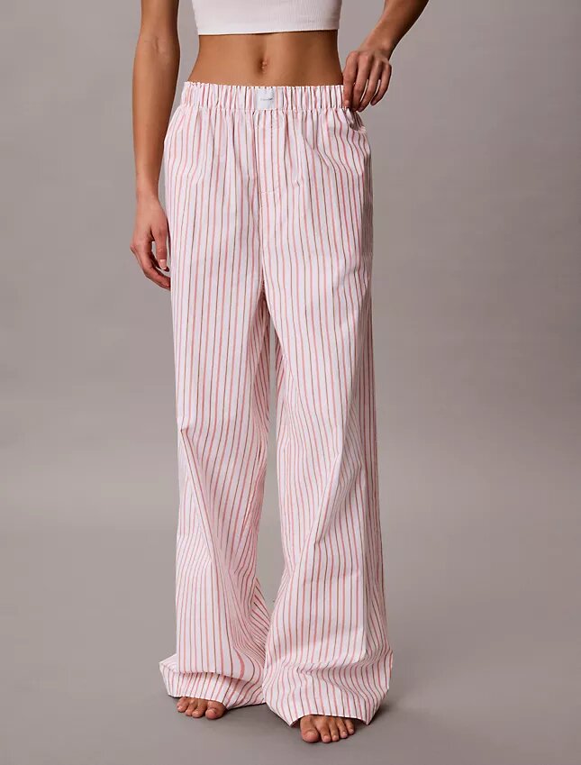 Pamuklu Poplin Pijama Pantolonu Pamuklu Poplin Pijama Pantolonu